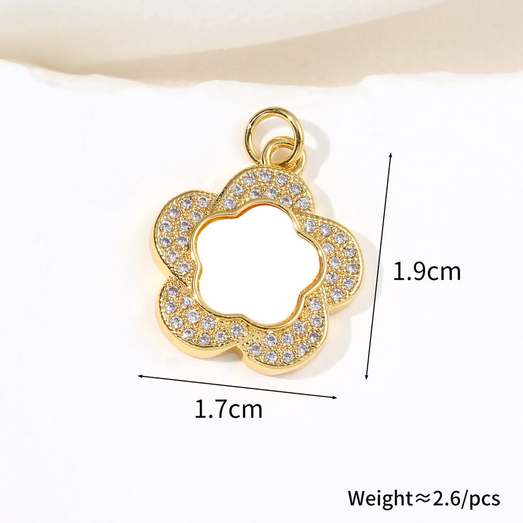 New arrival flower leaf natural shell petal pendant single pendant necklace female clavicle chain does not fade