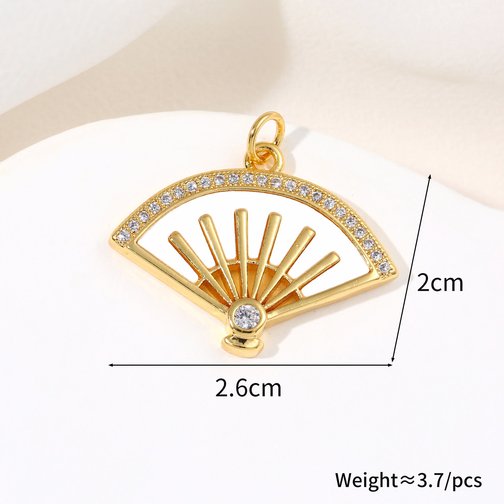 Chinese Ruyi auspicious cloud abacus shell pendant Bagua necklace for women high-end jewelry accessories clavicle chain