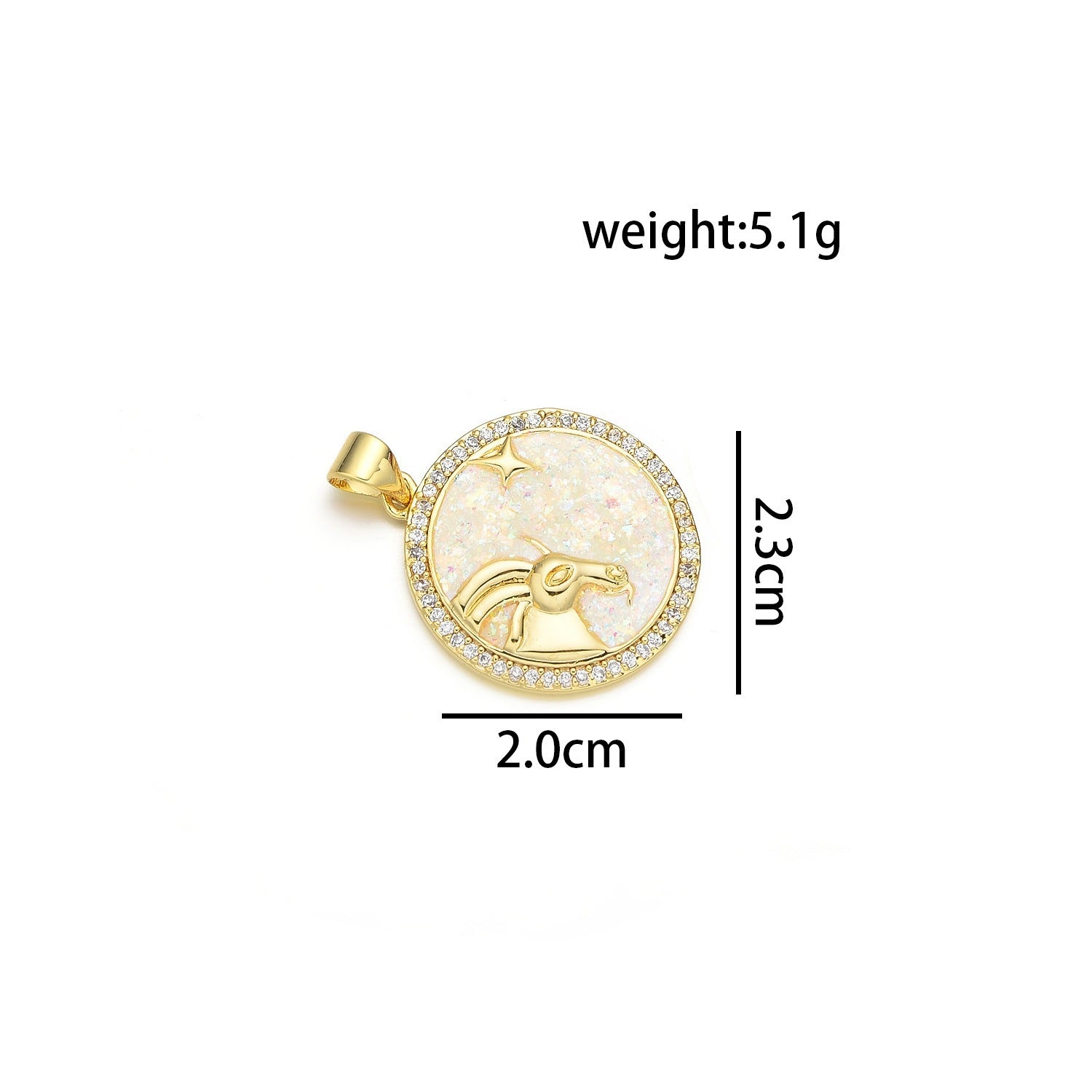 Twelve constellations set retro opal pendant jewelry accessories oil drop zircon versatile clavicle necklace for women