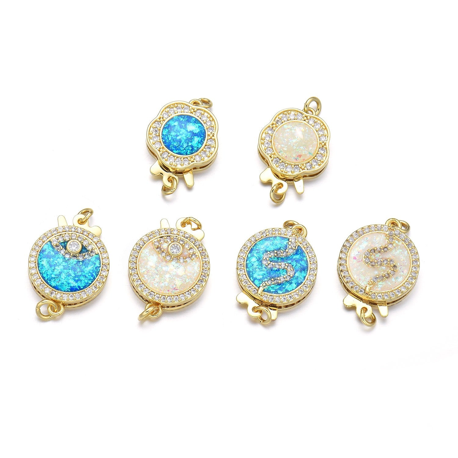 Twelve constellations pendant necklace wholesale DIY accessories clavicle chain ins personality niche