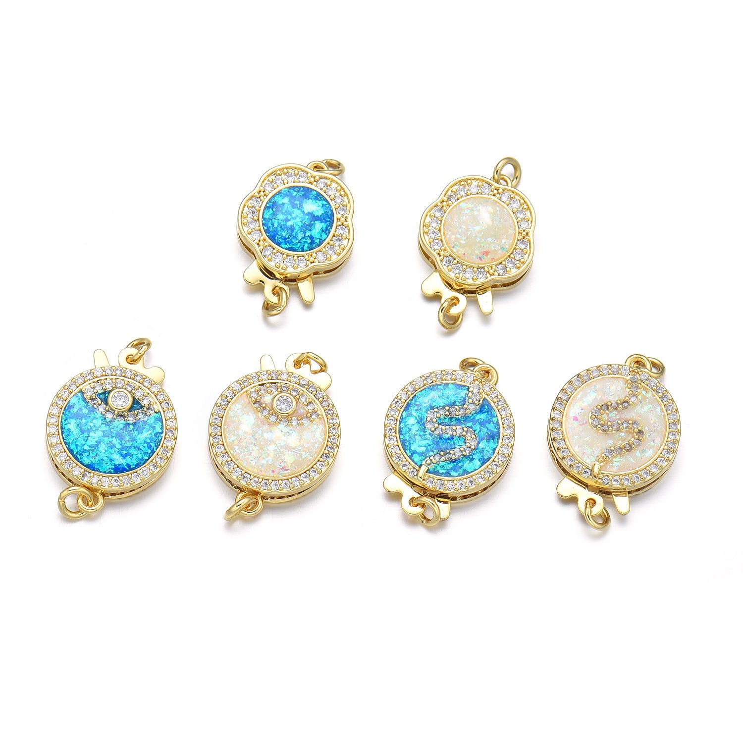 Twelve constellations pendant necklace wholesale DIY accessories clavicle chain ins personality niche